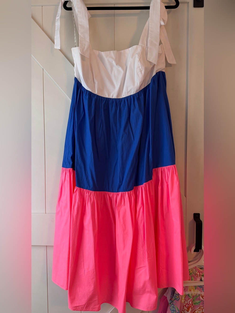 Lilly Pulitzer Anlee Midi Colorblock Dress
